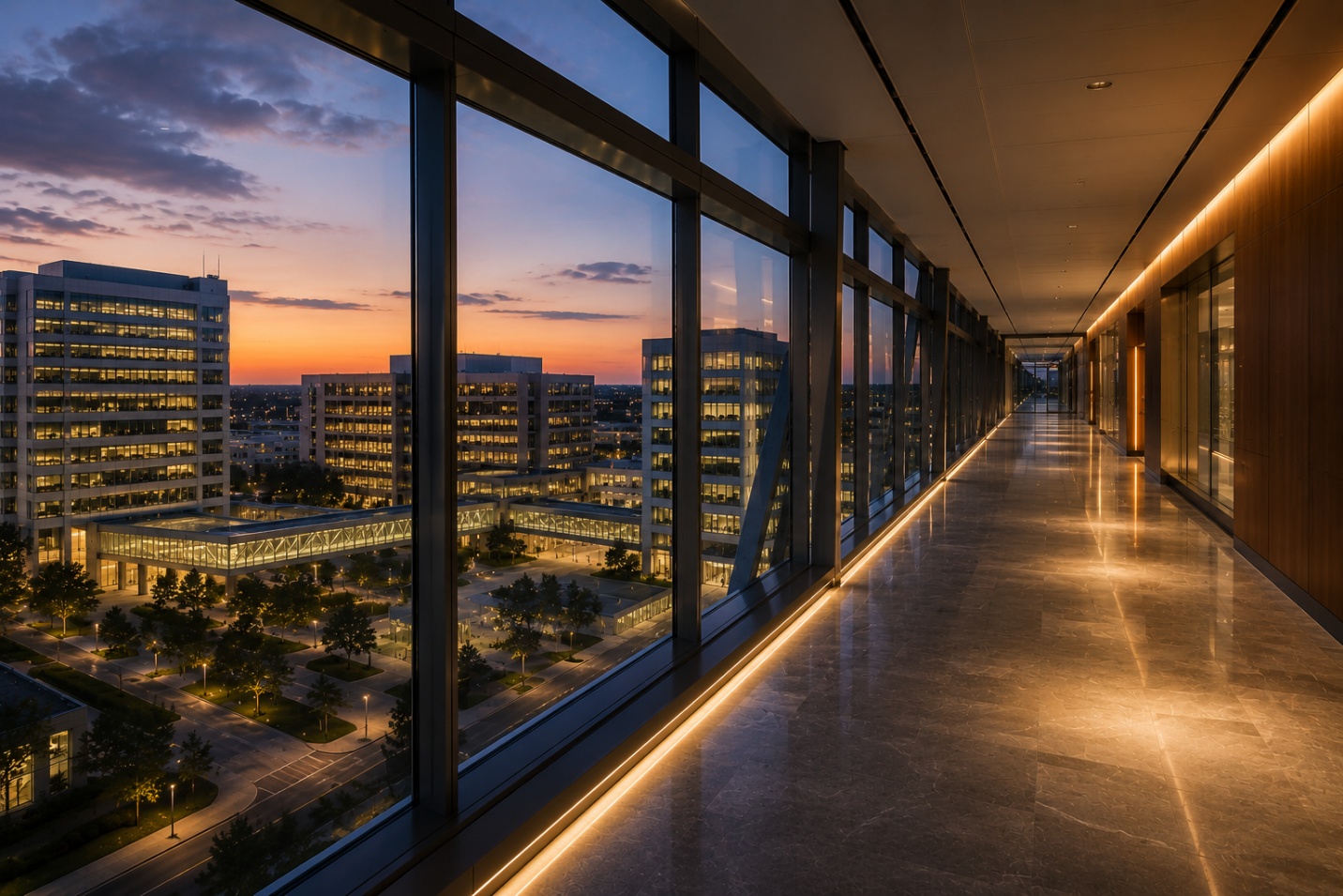 Modern healthcare facility